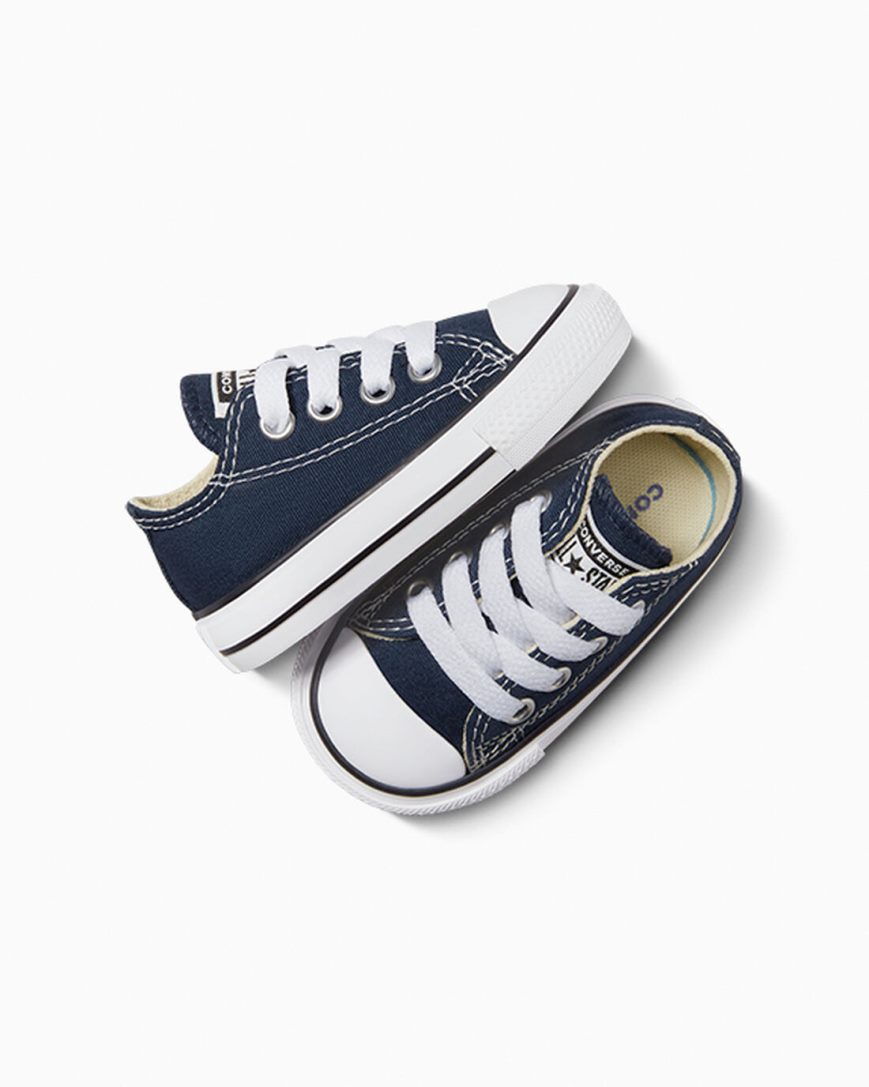 Zapatillas Bajas Converse Chuck Taylor All Star Classic Niña Azul Marino | PE WEP7L5